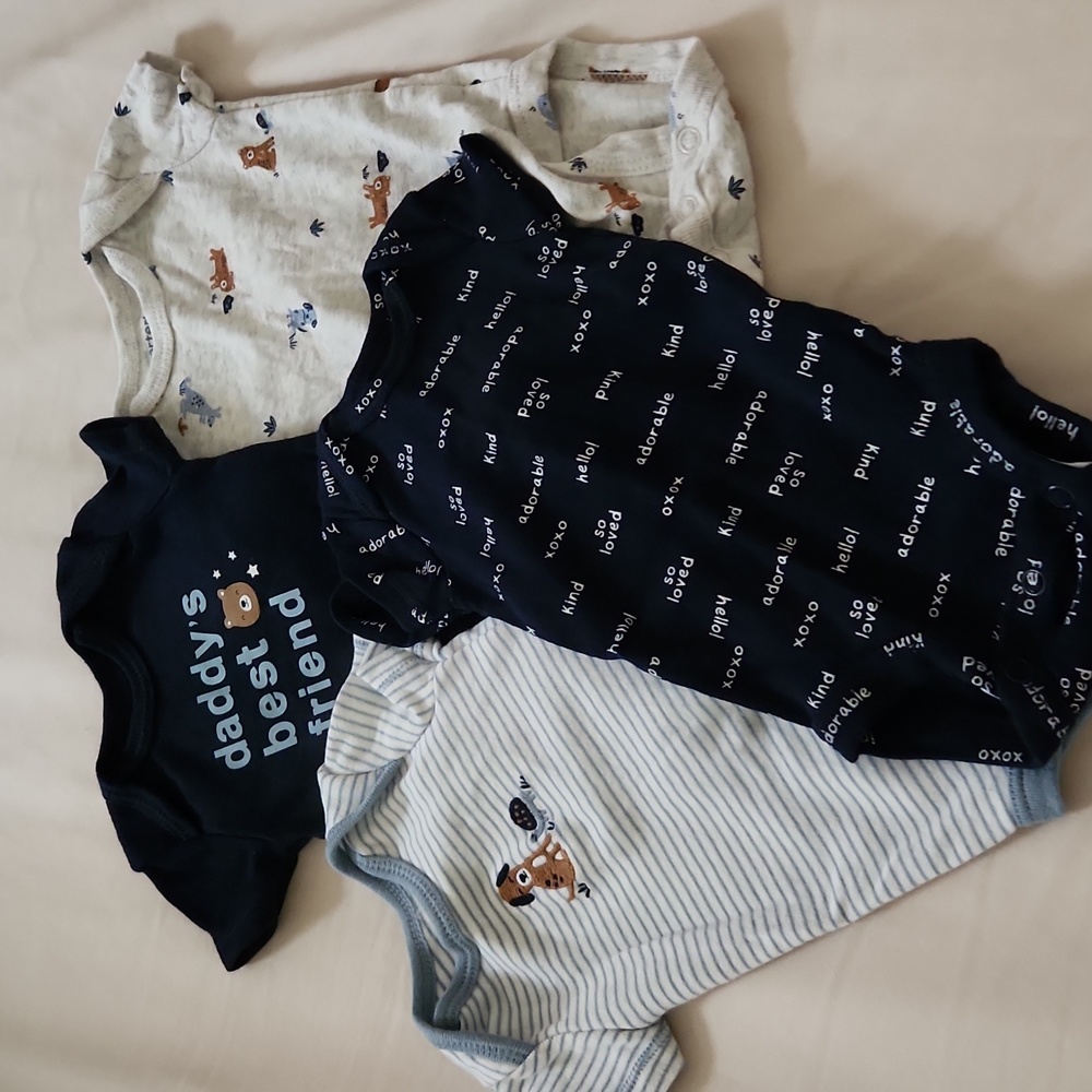 Newborn Baby Boys' Bundle of Onesies